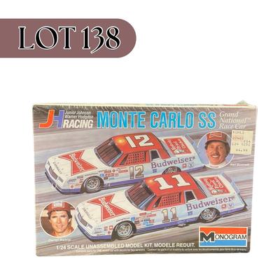 -138- 1:24 SCALE | Junior Johnson Warner Hodgdon racing Monte Carlo SS Model Kit | Sealed