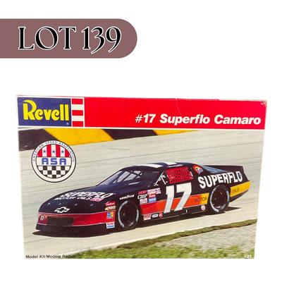 -139- 1:25 SCALE | #17 Superflo Camaro Model Kit | Opened
