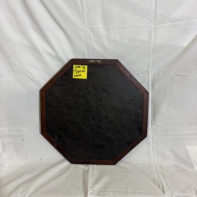 J24-14 Shadow Box of Nautical Knots Octagonal Knotboard, Sailors Knots