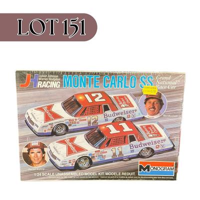 -151- 1:24 SCALE | Junior Johnson Warner Hodgdon Monte Carlo SS Model Kit | Sealed