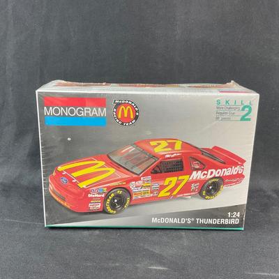 -162- 1:24 SCALE | McDonald’s Thunderbird Model Kit | Sealed