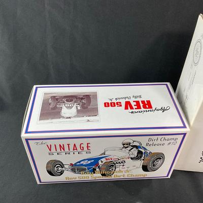 -169- 1:18 SCALE | Billy Vukovich Jr. Rev 500 Special Dirt Champ Model Car | New In Box