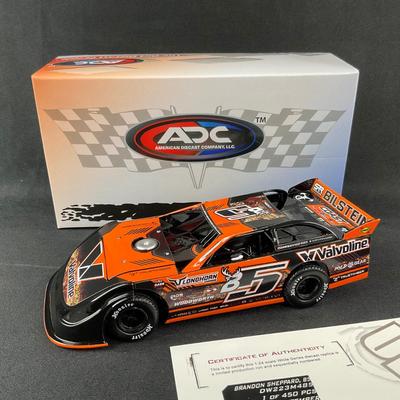 -174- 1:24 SCALE | White Series Brandon Sheppard Die Cast | With Coa