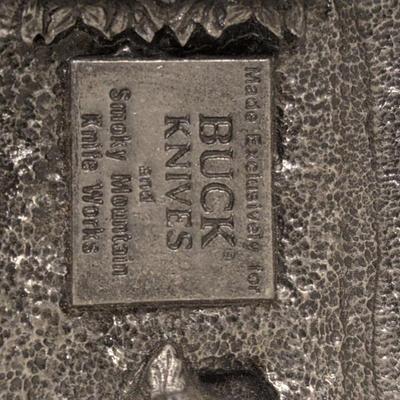 Buck Knives belt buckle