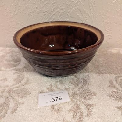 Marcrest Oven proof stoneware mixing bowl Daisy and dot