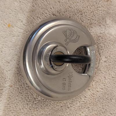 Chateau c-970 stainless steel disc padlock