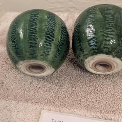watermelon salt and pepper shakers