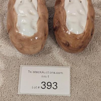 baked potato salt and pepper shakers