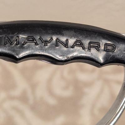 vintage Maynard hand crank egg beater