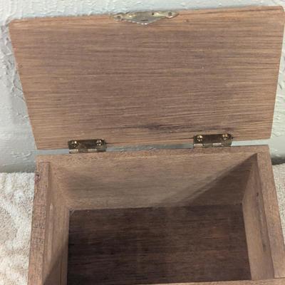 vintage Daisy wooden box for bb's