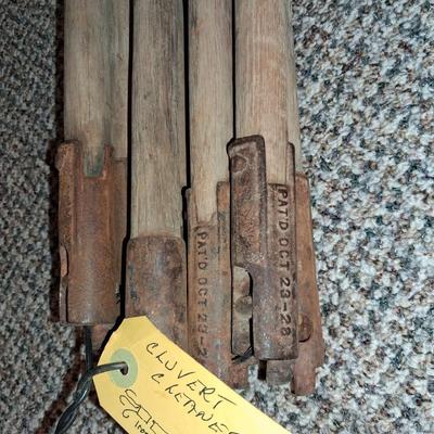 CARRIER FROM PITCHER PUMP TO TANK AND A CULVERT CLEANER