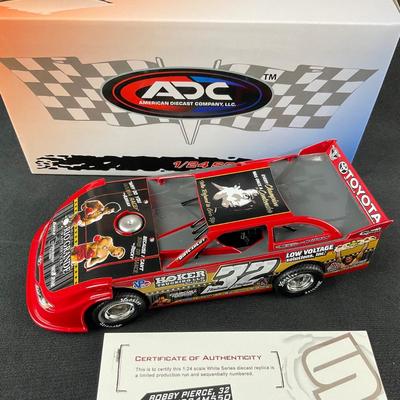 -182- 1:24 SCALE | Bobby Pierce Die Cast | With Coa