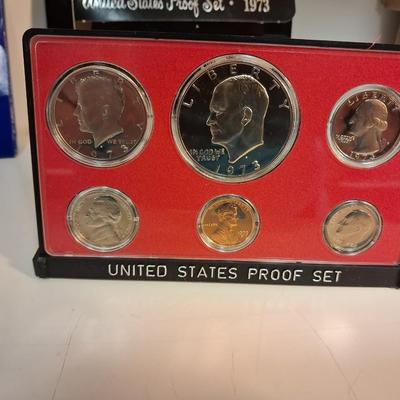 1971 AND 1973 US PROOF SETS