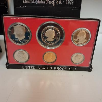 TWO 1979 US PROOF SETS