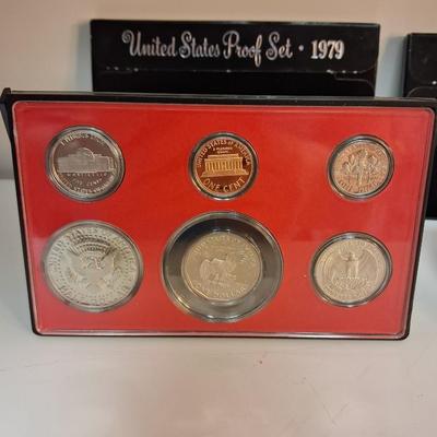TWO 1979 US PROOF SETS