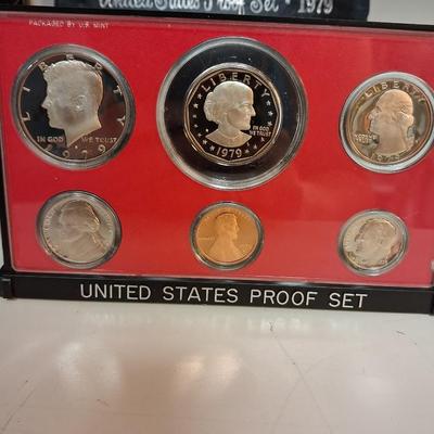 TWO 1979 US PROOF SETS