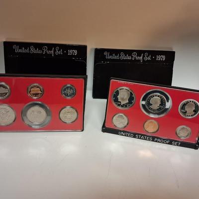 TWO 1979 US PROOF SETS
