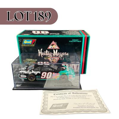 -189- 1:24 SCALE | ‘97 Heilig-Meyers Ford Thunderbird Dick Trickle Die Cast | With Coa