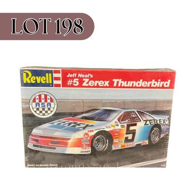 -198- 1:25 SCALE | Jeff Neal’s #5 Zerex Thunderbird Model Kit | Sealed