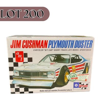 -200- 1:25 SCALE | Jim Cushman Plymouth Duster Chrysler “Kit Car” Short Track Late Model | Sealed