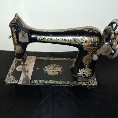 VERY ORNATE TREADLE SEWING MACHINE FOR PARTS