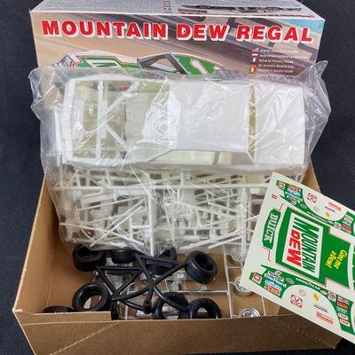 -204- 1:24 SCALE | Mountain Dew Regal Model Kit | Opened