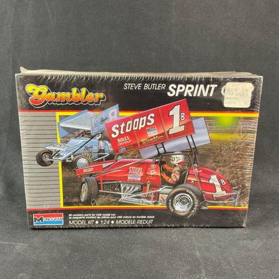 -207- 1:24 SCALE | Steve Butler Sprint Car Model Kit | Sealed