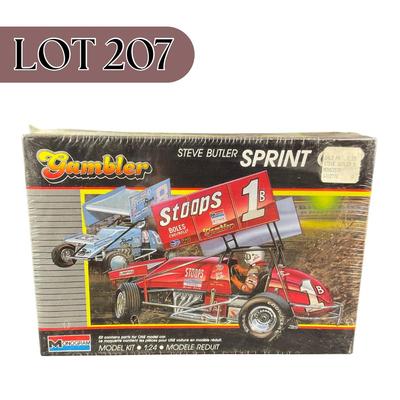 -207- 1:24 SCALE | Steve Butler Sprint Car Model Kit | Sealed