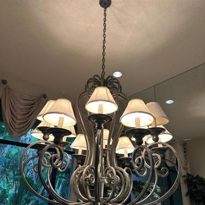 Large hallway fixture