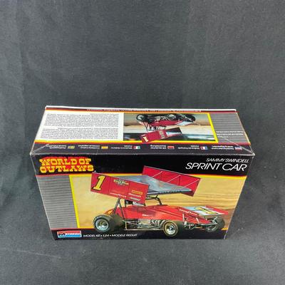 -212- 1:24 SCALE | Sammy Swindell Sprint Car Model Kit | Opened