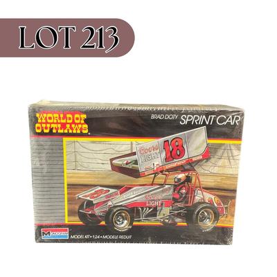 -213- 1:24 SCALE | Brad Doty Sprint Car Model Kit | Sealed