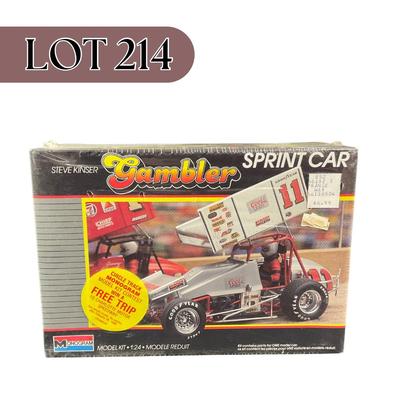 -214- 1:24 SCALE | Steve Kinser Sprint Car Model Kit | Sealed