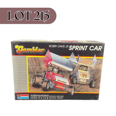 -215- 1:24 SCALE | Bobby Davis Jr. Sprint Car Model Kit | Sealed