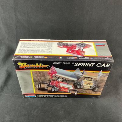 -215- 1:24 SCALE | Bobby Davis Jr. Sprint Car Model Kit | Sealed