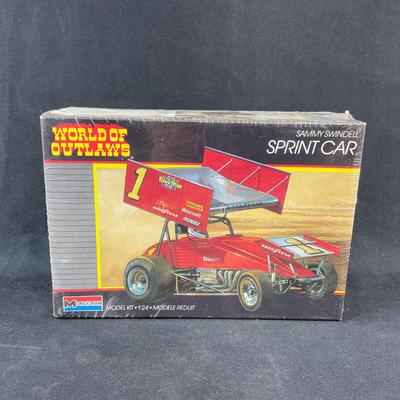 -216- 1:24 SCALE | Sammy Swindell Sprint Car Model Kit | Sealed