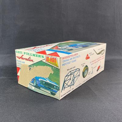 -224- 1:25 SCALE | Geo. Follmer’s Javelin Trans-Am Road Racer Model Kit | Opened