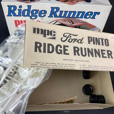 -231- 1:25 SCALE | Ridge Runner Pinto Model Kit | Opened