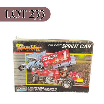 -233- 1:24 SCALE | Steve Butler Sprint Car Model Kit | Sealed