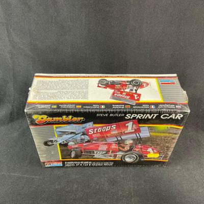 -233- 1:24 SCALE | Steve Butler Sprint Car Model Kit | Sealed