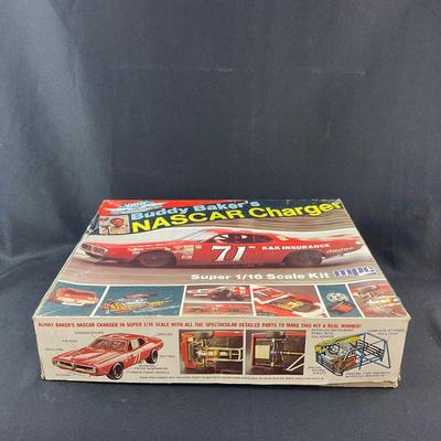 -247- 1:16 SCALE | Buddy Baker’s NASCAR Charger Model Kit | Opened