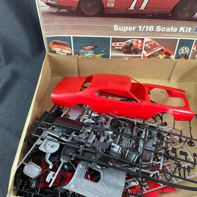 -247- 1:16 SCALE | Buddy Baker’s NASCAR Charger Model Kit | Opened