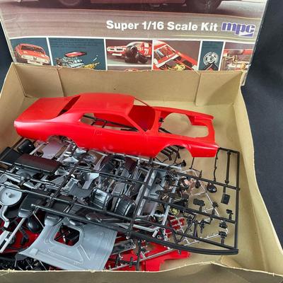 -247- 1:16 SCALE | Buddy Baker’s NASCAR Charger Model Kit | Opened