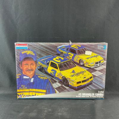 -248- 1:24 SCALE | #3 Wrangler Combo ‘86 Chevy Monte Carlo ‘81 Pontiac Grand Prix Model Kit | Sealed