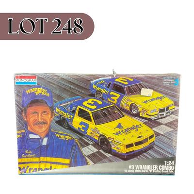 -248- 1:24 SCALE | #3 Wrangler Combo ‘86 Chevy Monte Carlo ‘81 Pontiac Grand Prix Model Kit | Sealed
