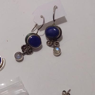 Collection of Sterling Silver Earrings (#44)