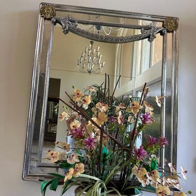 Large Entrance Mirror with console