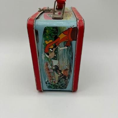 Vintage Walt Disney “Wonderful World / World on Ice” Metal Lunchbox