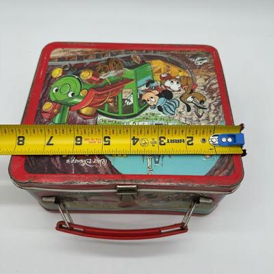 Vintage Walt Disney “Wonderful World / World on Ice” Metal Lunchbox