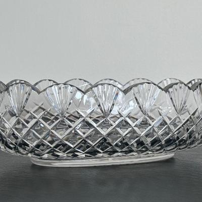 Waterford Crystal Heritage Master Cutter Oval Bowl