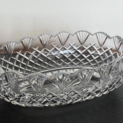 Waterford Crystal Heritage Master Cutter Oval Bowl